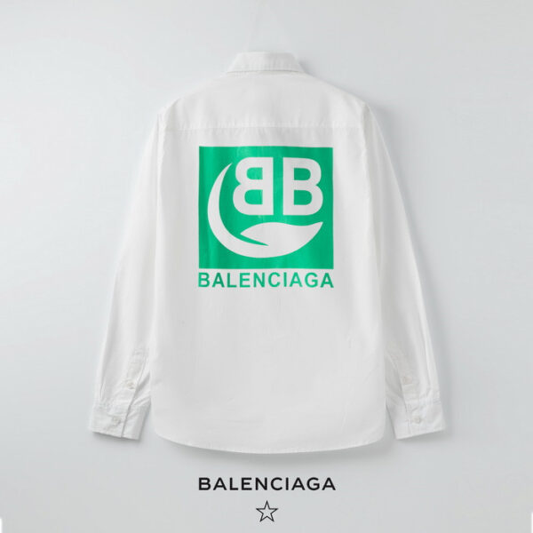 Balenciaga Shirts Long Sleeved Polo For Women #758897