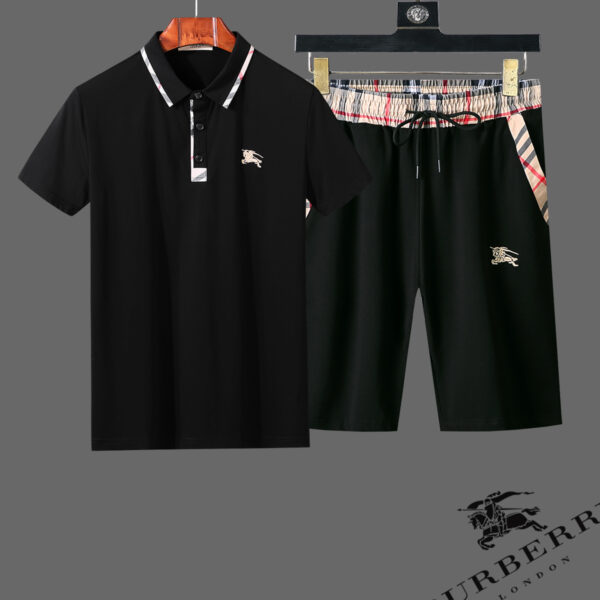 Burberry Tracksuits Short Sleeved Polo For Men #778863