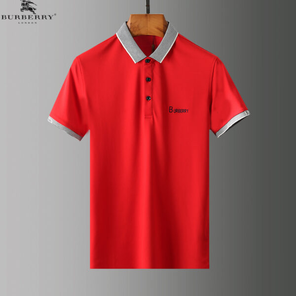 Burberry Tracksuits Short Sleeved Polo For Men #778867 - Image 2