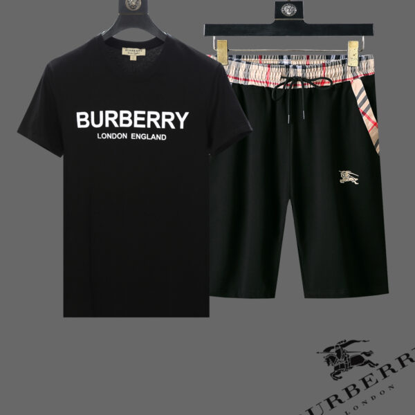 Burberry Tracksuits Short Sleeved O-Neck For Men #779039