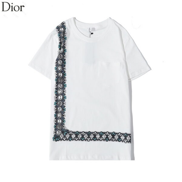 Christian Dior T-Shirts Short Sleeved O-Neck For Men #782904