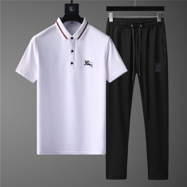 Burberry Tracksuits Short Sleeved Polo For Men #789120