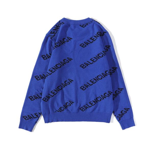 Balenciaga Sweaters Long Sleeved O-Neck For Men #791036 - Image 2