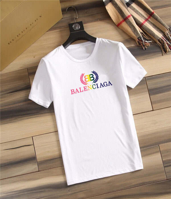 Balenciaga T-Shirts Short Sleeved O-Neck For Men #755913