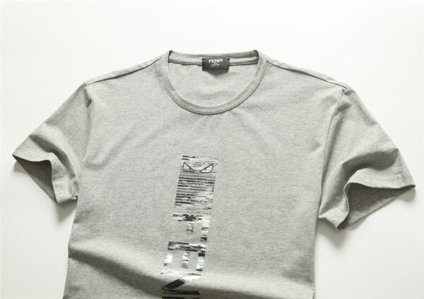 Fendi T-Shirts Short Sleeved O-Neck For Men #756753 - Image 2