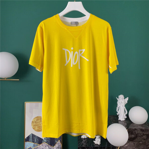 Christian Dior T-Shirts Short Sleeved O-Neck For Men #778087