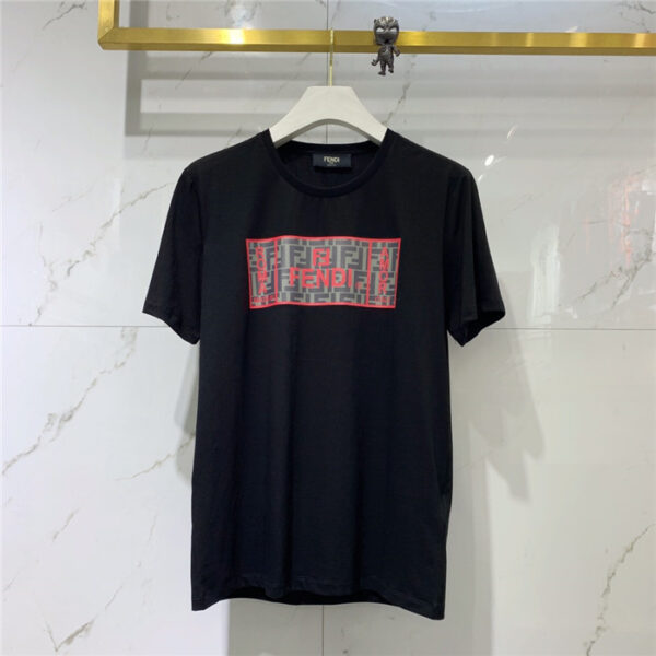 Fendi T-Shirts Short Sleeved O-Neck For Men #778538